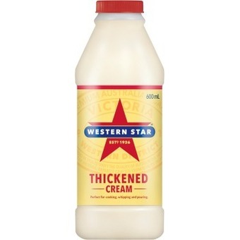 IGA Western star thickened cream 600ml offer