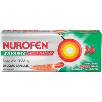 IGA Nurofen zavance liquid capsules 20 pack** offer
