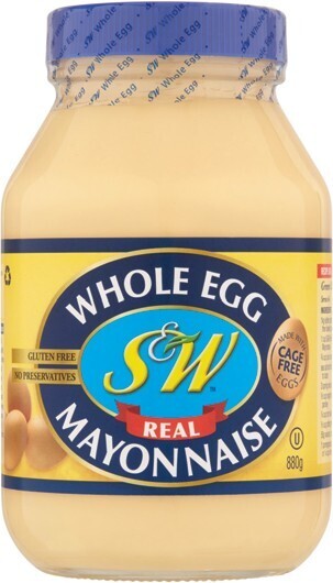IGA S&w whole egg mayonnaise 880g offer