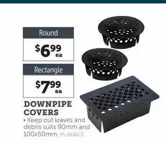 Stratco Downpipe covers offer