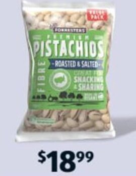 ALDI Roasted & Salted Pistachios 1kg offer
