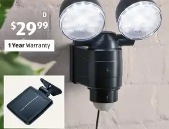 ALDI Twin Head Security Light offer