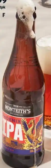Monteith's Phoenix IPA 12 x 330 ml