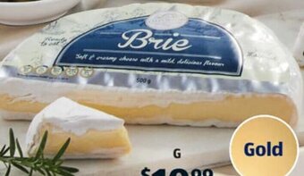 ALDI Emporium Selection Brie 500g offer