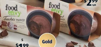 Food Envy Mousse 2 x 62g