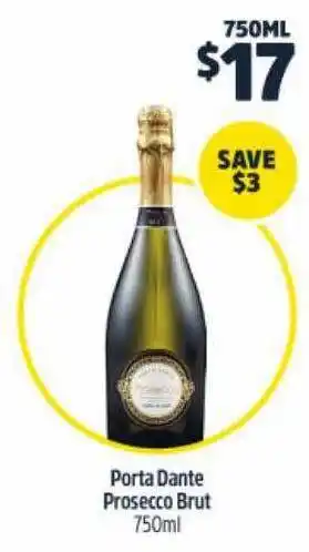BWS Porta dante prosecco brut offer