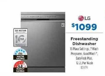 Betta Freestanding dishwasher lg offer