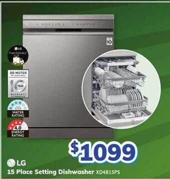 Bi-Rite Lg 15 place setting dishwasher offer