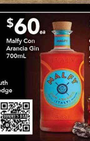 Malfy con arancia gin