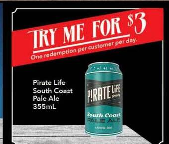 Pirate life south coast pale ale