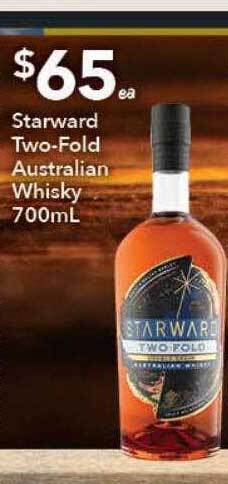 Starward two-fold australian whisky