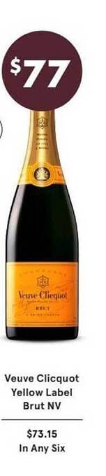 Vintage Cellars Veuve clicquot yellow label brut nv offer