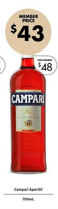 Campari aperitif