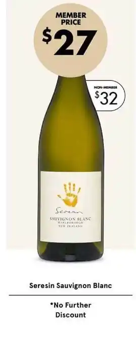 Vintage Cellars Seresin sauvignon blanc offer