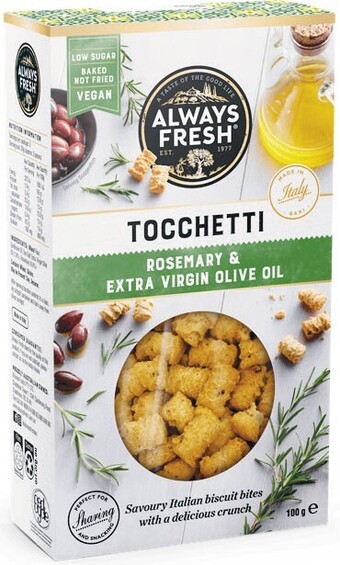 Woolworths Always fresh tocchetti 100g offer