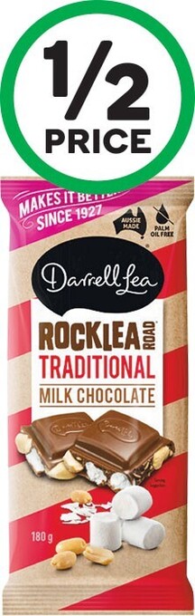 Woolworths Darrell lea blocks 160-180g offer