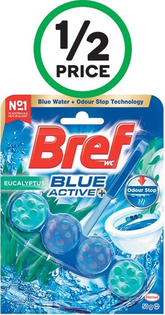 Woolworths Bref blue active 50g offer