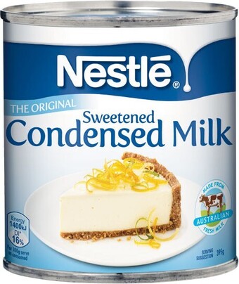 Woolworths Nestle sweet condensed milk 395-410g offer