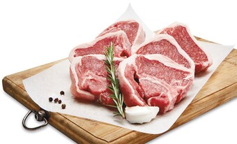 Woolworths Australian lamb midloin chops offer