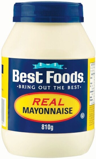 Woolworths Best foods mayonnaise 810g offer