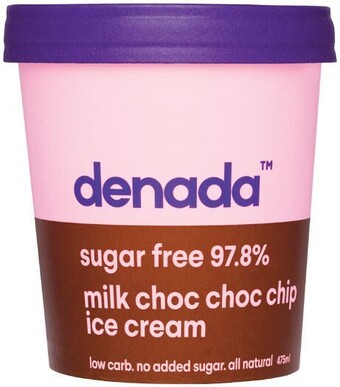 Denada sugar free 475ml – from the freezer