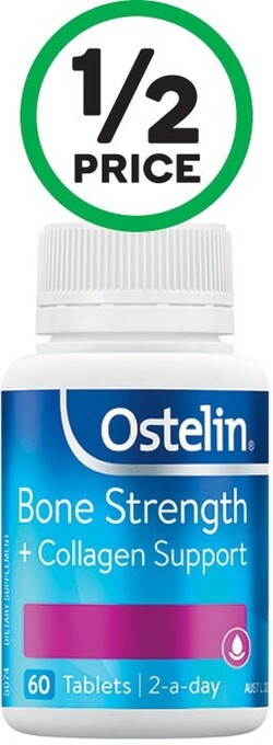 Woolworths Ostelin bone strength collagen pk 60~ offer