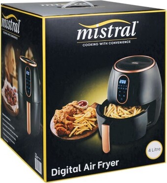 Mistral digital air fryer 4 litre