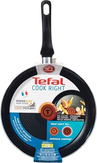 Woolworths Tefal cook right black frypan 28cm offer