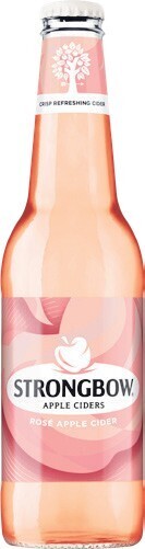Woolworths Strongbow rose apple cider bottles 6x330ml offer