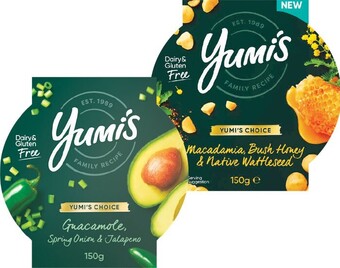 Woolworths Yumi’s choice dips 150g offer
