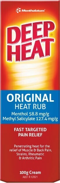 Woolworths Deep heat original heat rub 100g# offer