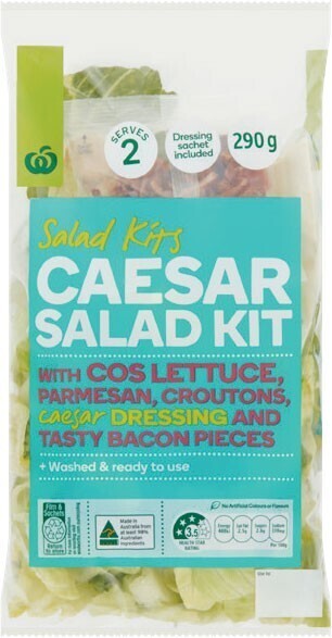 Woolworths caesar salad kit 290g