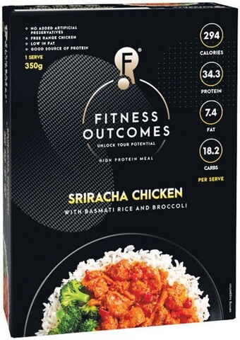 Fitness outcomes meals 350g – from the freezer