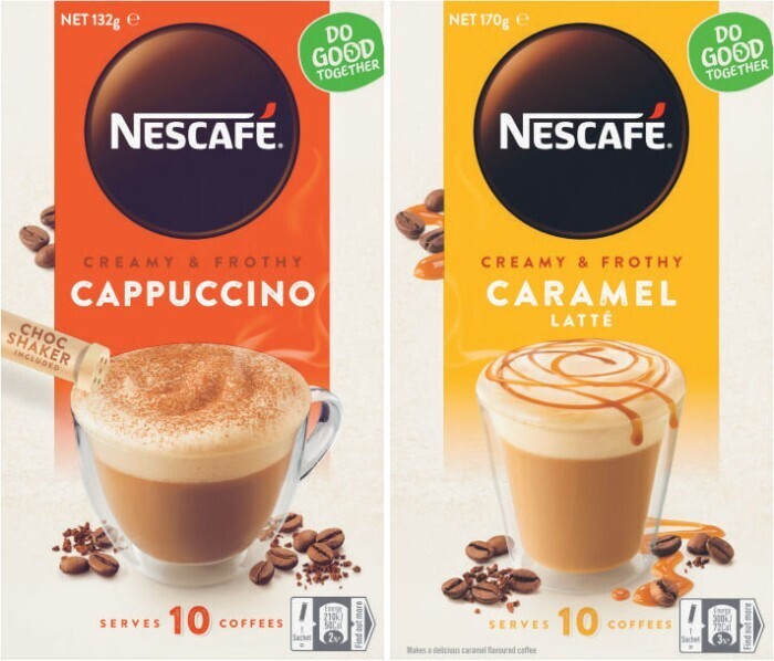 Nescafé coffee sachets 6 pack10 pack offer at Coles