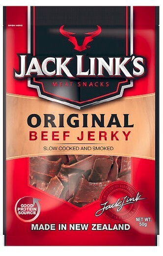 Coles Jack link's beef jerky 50g offer