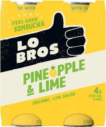 Lo bros kombucha 4x250ml