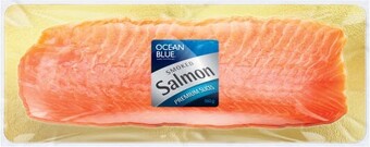Coles Ocean blue sliced smoked salmon 350g offer