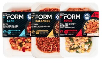 Coles Coles frozen perform meals 330g-340g offer