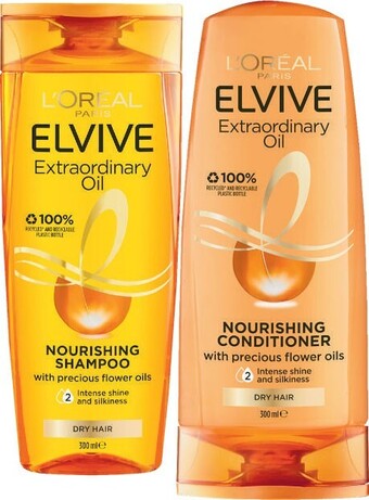 Coles L'oréal elvive shampoo or conditioner 300ml offer