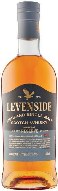 Coles Levenside special reserve single malt scotch whisky offer