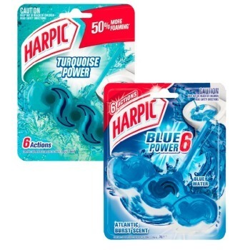 Coles Harpic colour toilet cleaner 39g offer