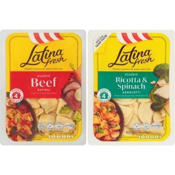 Coles Latina filled pasta 625g offer