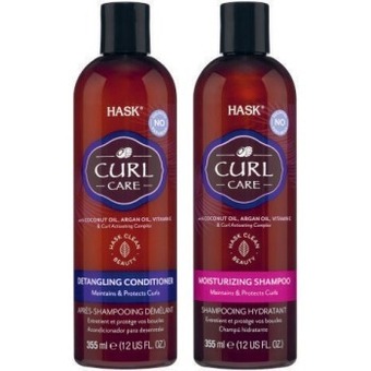 Coles Hask shampoo or conditioner 355ml offer