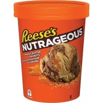 Hershey's or reese's ice cream 1 litre