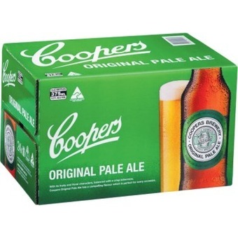 Coles Coopers original pale ale bottles 24x375ml offer