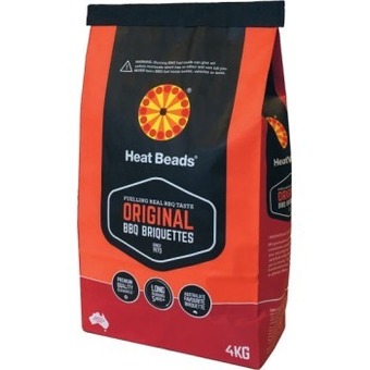 Coles Heatbeads bbq briquettes 4kg offer