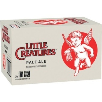 Little creatures pale ale bottles 24x330ml