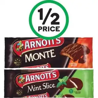 Woolworths Arnott’s chocolate coated biscuits 160-200g, arnott’s wagon wheels mini 190g pk 8 or arnott’s chocolate scotch finger biscuit offer