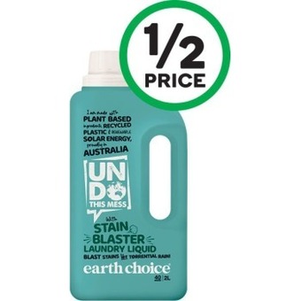Woolworths Undo this mess laundry liquid 2 litre offer
