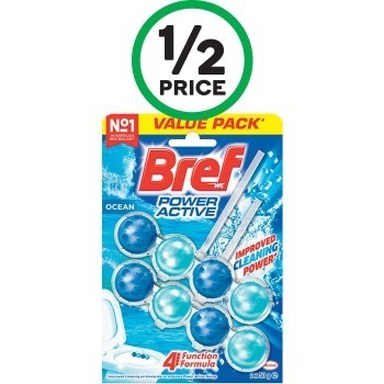Woolworths Bref power active pk 2 x 50g offer